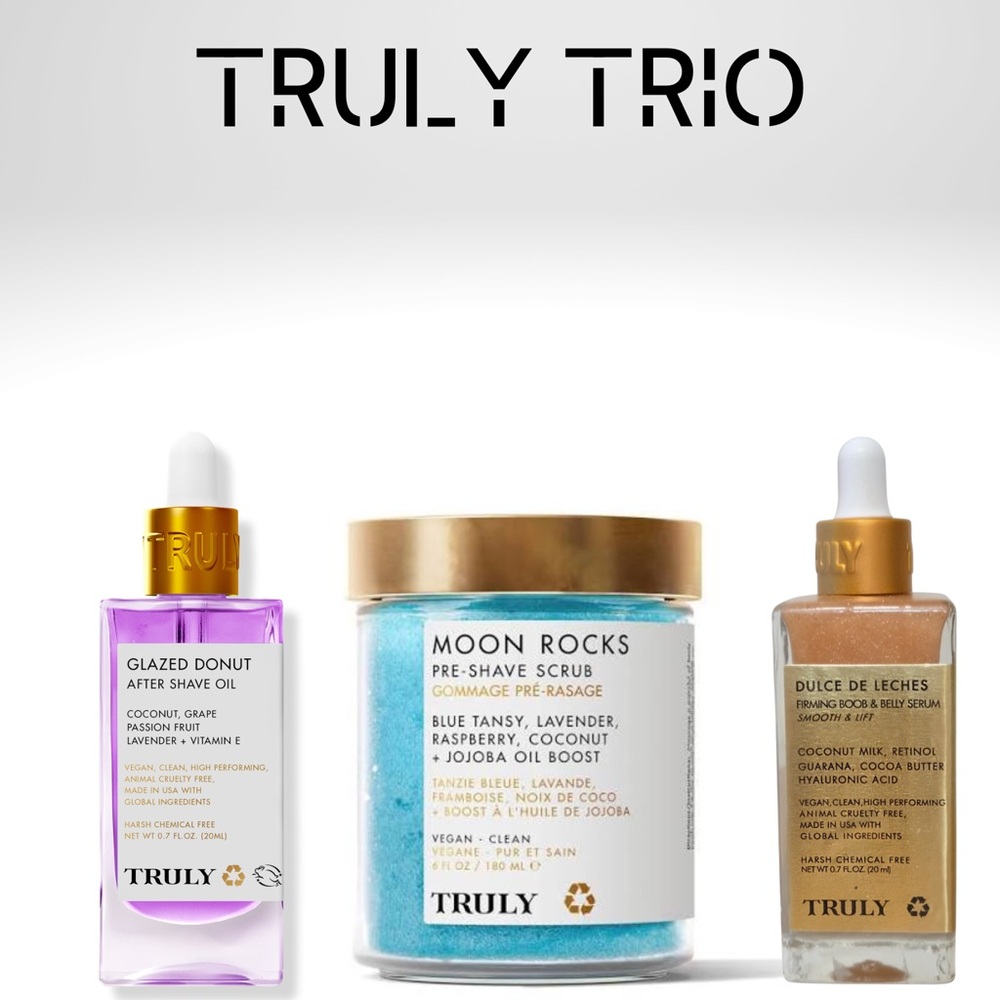 Truly Skincare Bestseller Body Care Bundle – 3 Items
